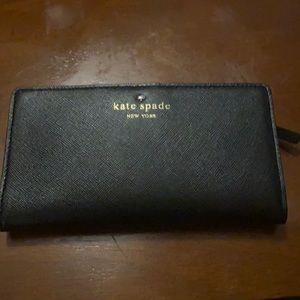Kate spade black wallet
